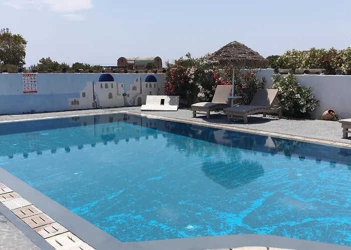 Lägenhetshotell Sagma Perissa (Santorini)